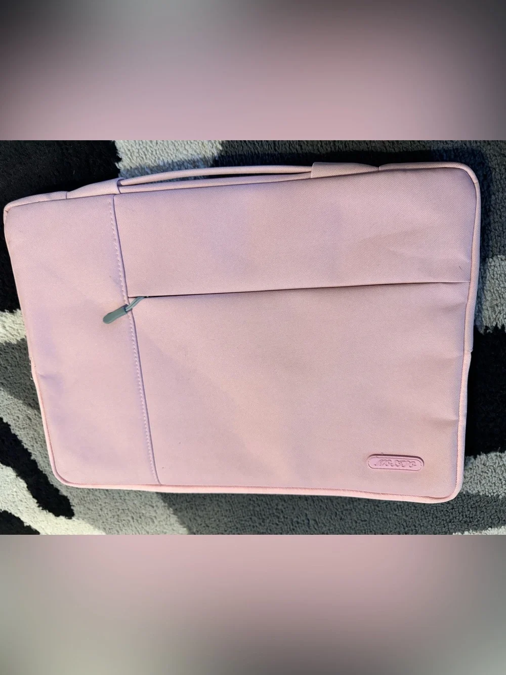 Light Pink Laptop Sleeve